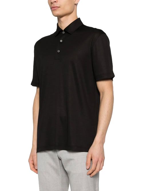 Tricou polo cu nasturi