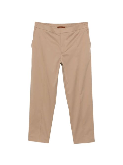 Pantaloni bej bumbac
