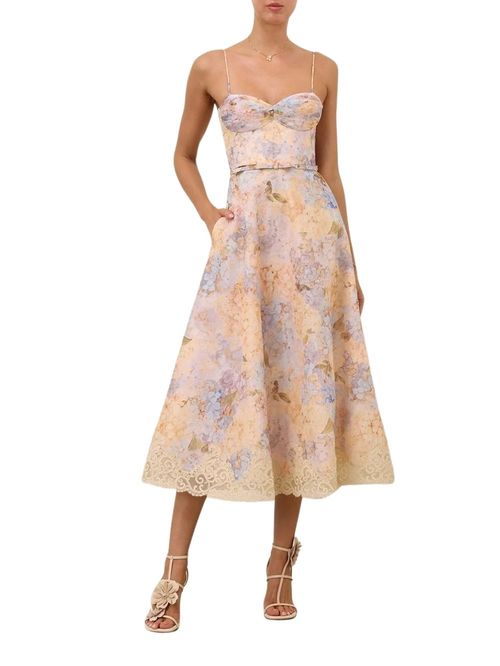 Rochie midi Organdy Valiant