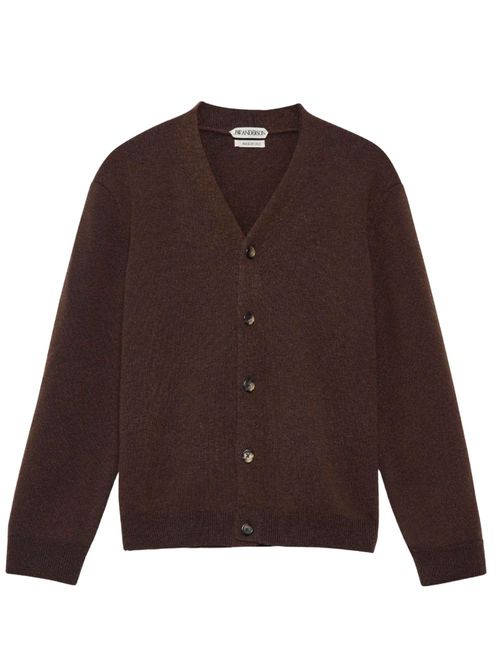 Cardigan maro cu nasturi