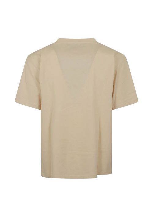Tricou bej cu imprimeu