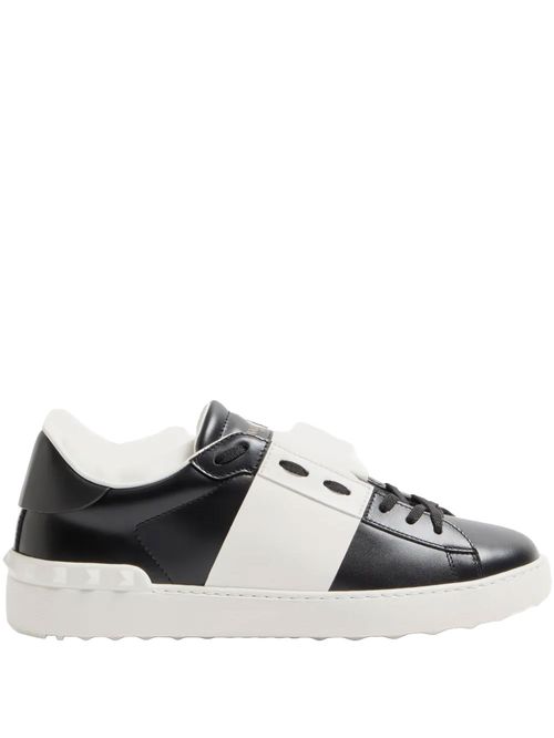 Pantofi sport alb cu negru