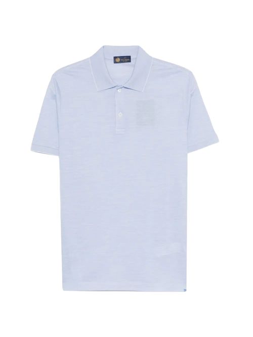 Tricou polo alb bumbac