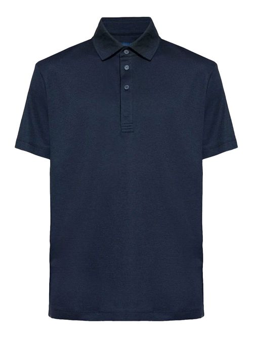 Tricou polo bleumarin bumbac
