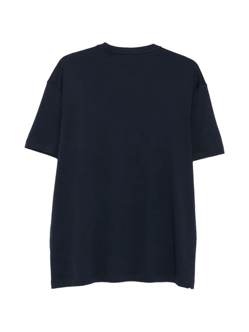 Tricou bleumarin cu logo