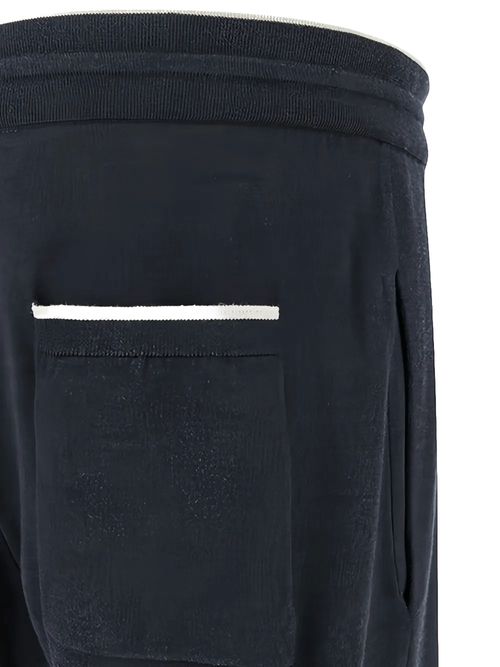 Pantaloni lână cu mătase