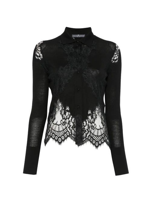 Cardigan cu dantelă