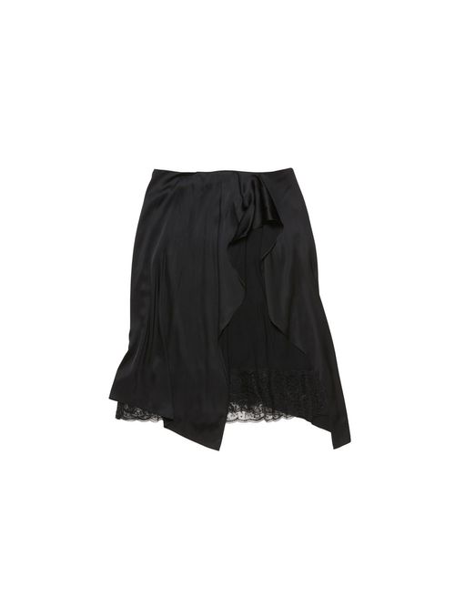 Fustă midi satin