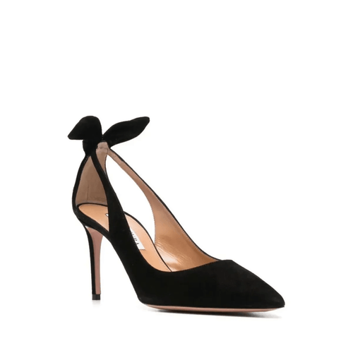 Pantofi cu toc Bow