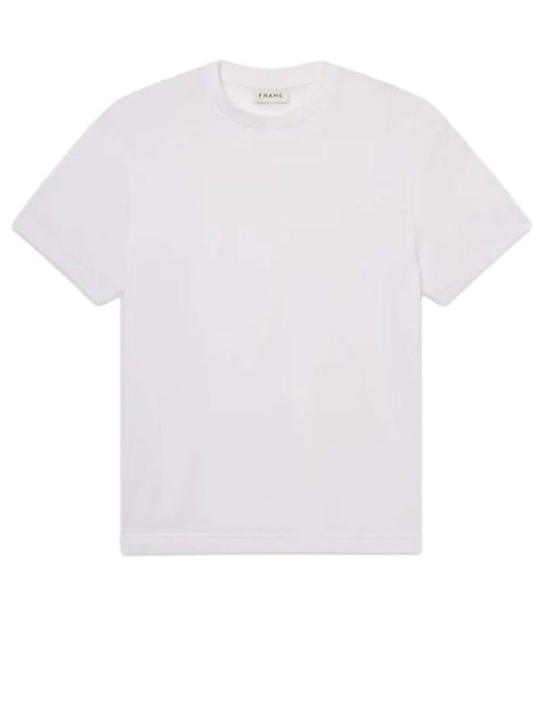 Tricou alb din bumbac