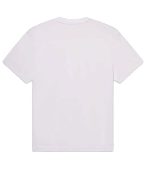 Tricou alb din bumbac