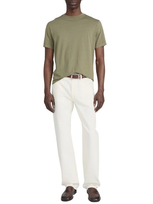 Tricou verde din bumbac