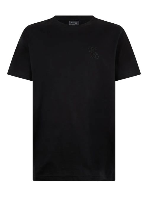 Tricou negru cu logo