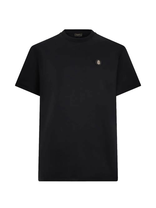 Tricou negru cu logo