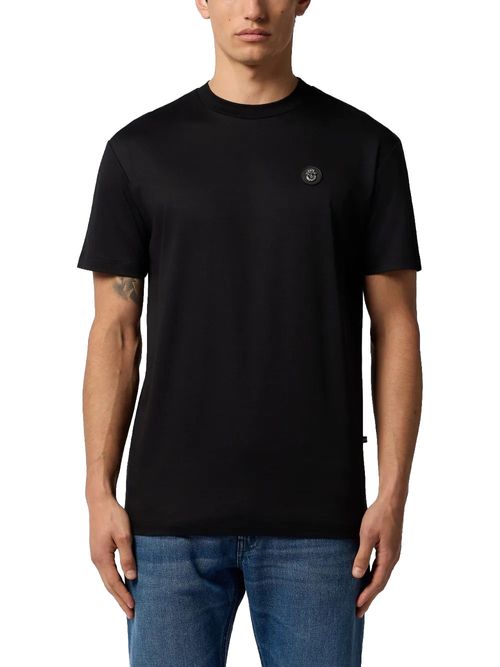 Tricou negru cu logo