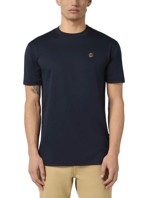Tricou bleumarin cu logo