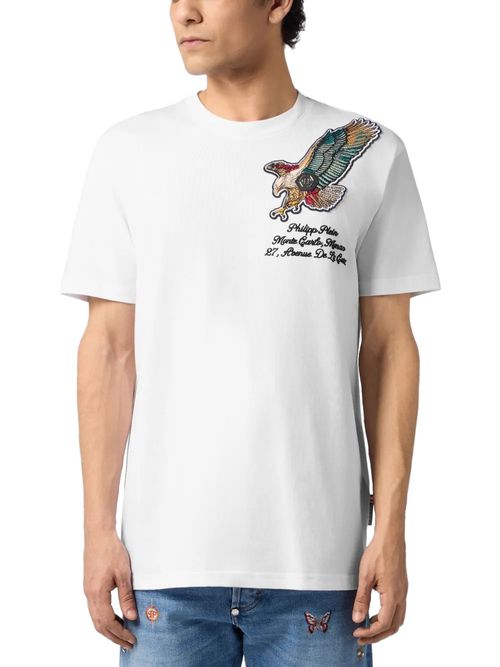 Tricou Eagle Montecarlo alb