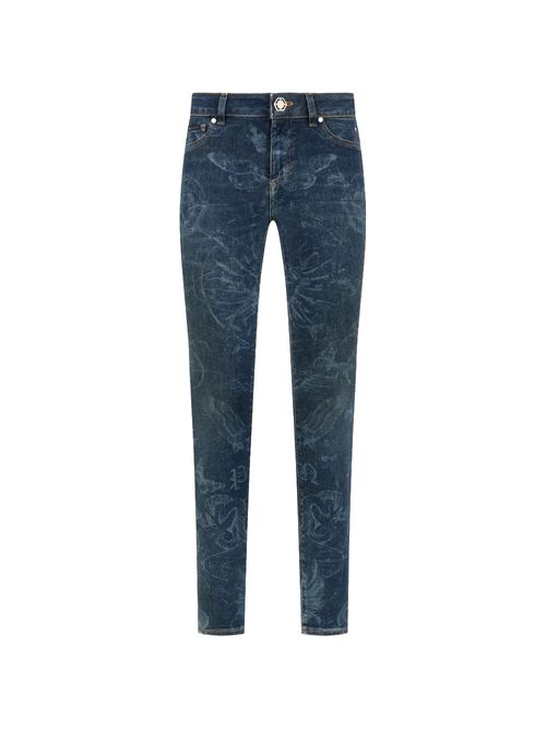 Pantaloni tip blug cu imprimeu