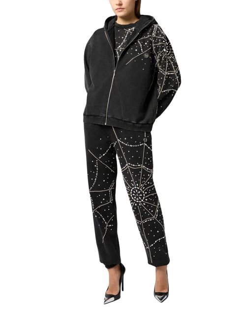 Pantaloni sport cu aplicații