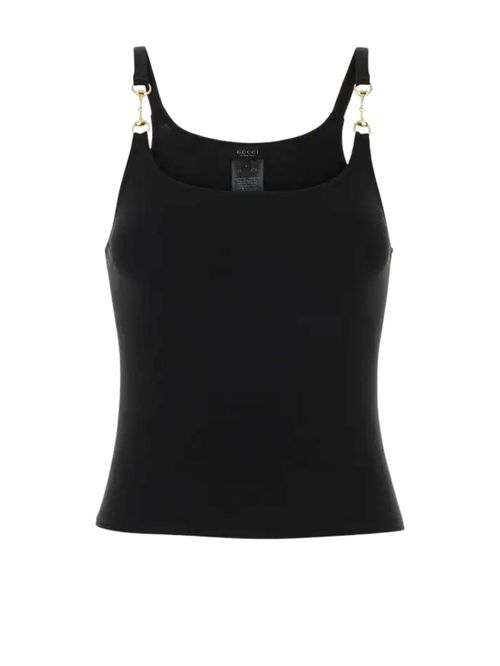 Top Horsebit negru