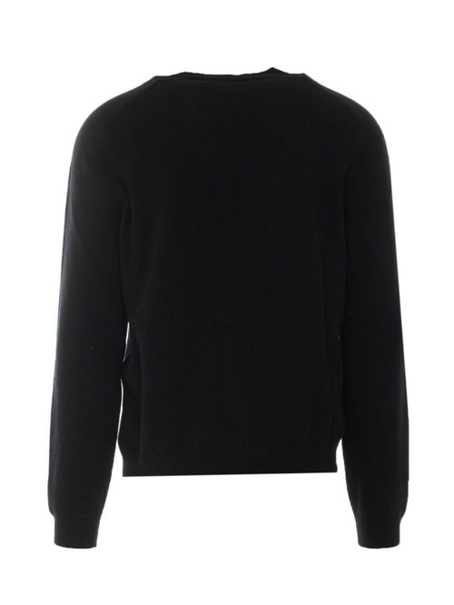 Cardigan negru lână cu cașmir