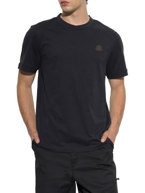 Tricou bleumarin cu logo