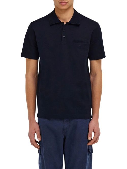 Tricou polo cu buzunar