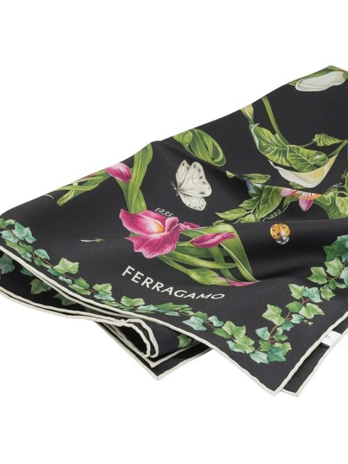 Eșarfă Eden shoes neagră