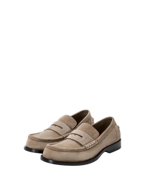 Mocasini Bobine piele întoarsă