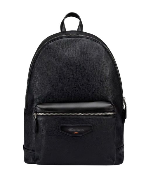 Rucsac negru in piele