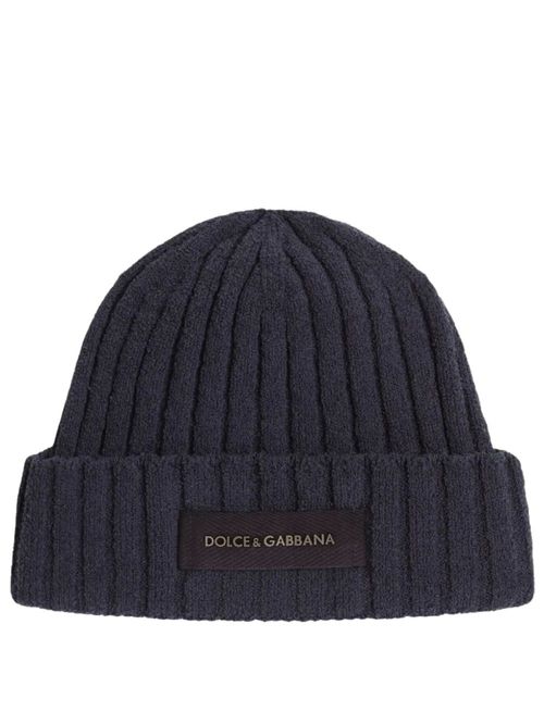 Căciulă bleumarin lână