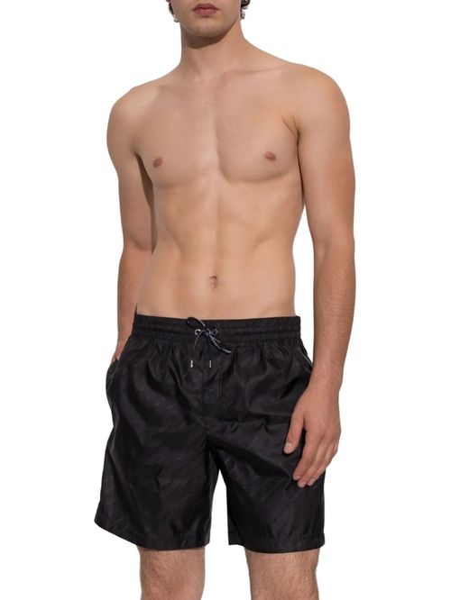 Pantaloni negri de plajă