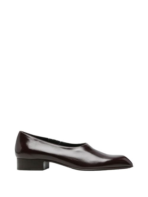 Pantofi loafers cu toc