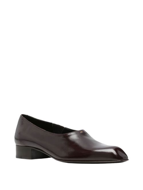 Pantofi loafers cu toc