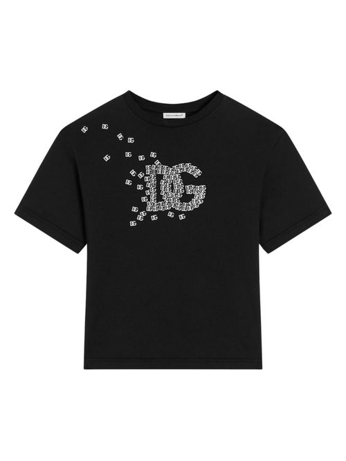 Tricou negru cu logo