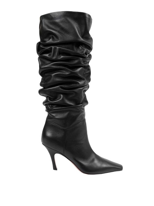 Cizme Jamie piele 80mm