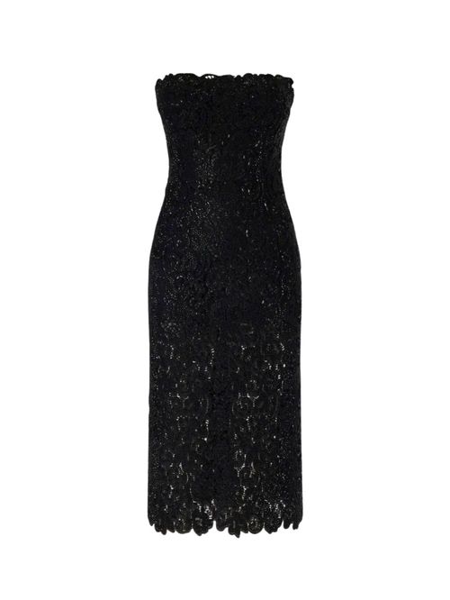 Rochie neagră cu aplicații