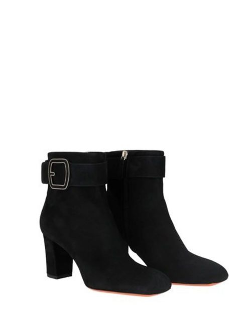Botine Newmarta negre 70mm